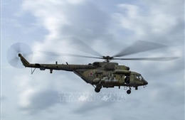 Rơi trực thăng tại vùng Viễn Đông của Nga