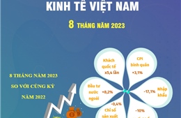 Kinh tế Việt Nam 8 tháng năm 2023