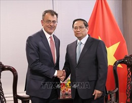 Thủ tướng Phạm Minh Chính tiếp một số doanh nghiệp hàng đầu của Hoa Kỳ