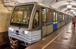 Tổng chiều dài các tuyến metro ở Moskva tăng 1,7 lần trong 12 năm 