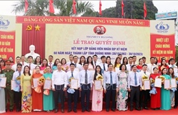 Quảng Ninh: Chú trọng công tác phát triển, nâng cao chất lượng đảng viên