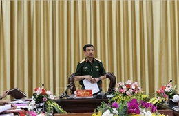 Đại tướng Phan Văn Giang làm việc với Tổng cục II