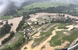 Slovenia, Croatia cảnh báo lũ lụt do mưa lớn 