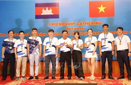 Giao lưu thể thao thắt chặt tình hữu nghị Việt Nam - Campuchia
