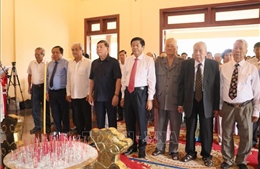 Dâng hương kỷ niệm 101 năm Ngày sinh Thủ tướng Chính phủ Võ Văn Kiệt