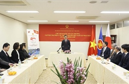Chủ tịch nước thăm Đại sứ quán và gặp gỡ đại diện các thế hệ người Việt Nam tại Nhật Bản