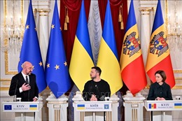 Romania ủng hộ khởi động đàm phán để Moldova, Ukraine gia nhập EU
