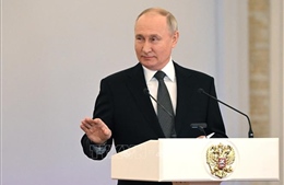 Tổng thống Vladimir Putin khẳng định nền kinh tế Nga đã phục hồi sau đợt suy thoái năm 2022