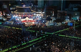 Hàn Quốc: Hơn 100.000 người xem lễ rung chuông đón Giao thừa ở trung tâm thủ đô Seoul