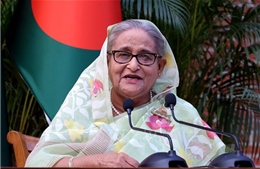Điện mừng Thủ tướng nước Cộng hòa Nhân dân Bangladesh