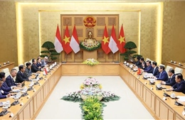 Thủ tướng Phạm Minh Chính hội kiến với Tổng thống Indonesia Joko Widodo