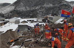 Lở đất tại Trung Quốc: 40 người vẫn mất tích
