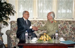 Chủ tịch Khamtai Siphandone, nhà lãnh đạo góp phần củng cố quan hệ đặc biệt Việt Nam - Lào