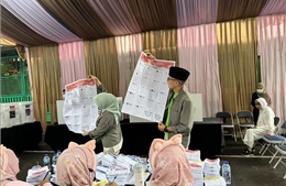 Ngày bầu cử của Indonesia diễn ra trong hòa bình, suôn sẻ