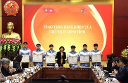 Bắc Ninh: Trao Bằng khen cho 11 học sinh đạt giải Nhất kỳ thi học sinh giỏi quốc gia 