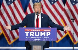 Bầu cử Mỹ 2024: Cựu Tổng thống Donald Trump chiến thắng cuộc bầu cử sơ bộ tại Idaho