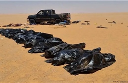 Vấn đề người di cư: Libya phát hiện ngôi mộ tập thể ở sa mạc phía Tây