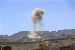 Liên minh Mỹ - Anh không kích thành trì của lực lượng Houthi ở Yemen
