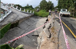 Sụt lún, sạt lở gây thiệt hại hơn 60 tỷ đồng tại huyện U Minh Thượng