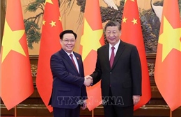Báo chí Trung Quốc đồng loạt đưa tin về chuyến thăm của Chủ tịch Quốc hội Vương Đình Huệ