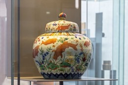 Bình rượu hoàng gia Trung Quốc tại bảo tàng Bỉ bị đánh cắp