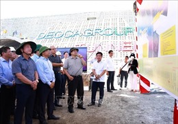 Thủ tướng Phạm Minh Chính kiểm tra tiến độ thi công dự án cao tốc Bắc - Nam phía Đông