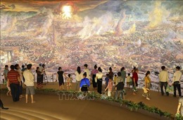 70 năm Chiến thắng Điện Biên Phủ: Bức tranh panorama - niềm tự hào của mỹ thuật Việt