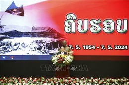 Lào tổ chức mít tinh trọng thể kỷ niệm 70 năm Chiến thắng Điện Biên Phủ