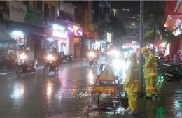 Hà Nội: Sau mưa lớn, các điểm úng ngập cơ bản đã rút hết nước
