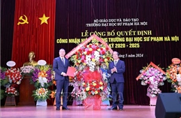 Kỳ vọng Trường Đại học Sư phạm Hà Nội đảm bảo tính &#39;mẫu mực&#39; trong đào tạo