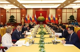 Lãnh đạo Việt Nam - LB Nga nhất trí về 5 định hướng lớn trong hợp tác song phương