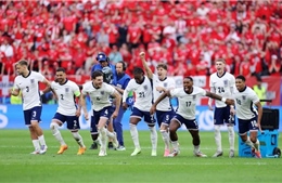 EURO 2024: Anh vượt qua Thụy Sĩ với tỷ số 5:3 trong loạt sút penalty cân não