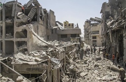 Trường học ở Gaza bị tấn công lần thứ ba khiến ít nhất 60 người thương vong 