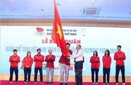 Lễ xuất quân của Đoàn Thể thao Việt Nam dự Olympic Paris 2024