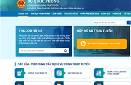 Bộ Quốc phòng dẫn đầu các bộ, ngành về Hệ thống thông tin giải quyết thủ tục hành chính