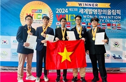 Học sinh Việt Nam đạt Huy chương Vàng tại Cuộc thi Olympic Phát minh và Sáng chế thế giới