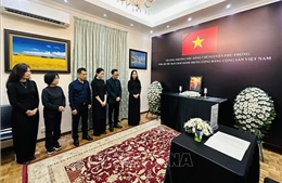 Bạn bè Romania, Sri Lanka xúc động tiễn biệt Tổng Bí thư Nguyễn Phú Trọng