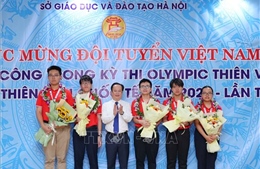 5 học sinh giành huy chương Olympic Thiên văn và Vật lý thiên văn quốc tế