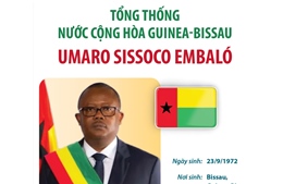 Tổng thống nước Cộng hòa Guinea-Bissau Umaro Sissoco Embaló