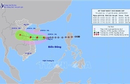 Thời tiết đêm 18/9: Áp thấp nhiệt đới mạnh lên thành bão trong 12 giờ tới