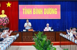 Thủ tướng Phạm Minh Chính làm việc với lãnh đạo tỉnh Bình Dương