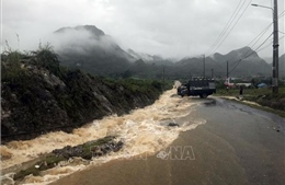 Mưa lớn kéo dài gây ngập cục bộ tại bản Pắc Pạ, Lai Châu