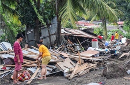 Sơ tán dân các tỉnh phía Bắc Philippines trước khi bão Kong-rey đổ bộ