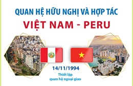 Quan hệ hữu nghị và hợp tác Việt Nam - Peru