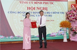 Đồng chí Tôn Ngọc Hạnh được điều động, chỉ định giữ chức Bí thư Tỉnh ủy Bình Phước