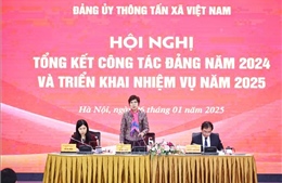 Thông tấn xã Việt Nam triển khai công tác Đảng năm 2025