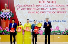 Các địa phương hợp nhất Ban Tuyên giáo và Ban Dân vận