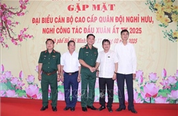 Bộ Tư lệnh Quân khu 7 gặp mặt cán bộ cao cấp Quân đội nghỉ hưu, nghỉ công tác 