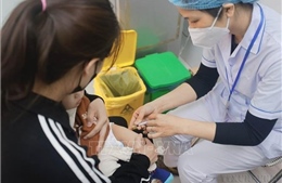 Trên 6.100 trẻ dưới 9 tháng tuổi tại Hà Nội đã được tiêm vaccine sởi