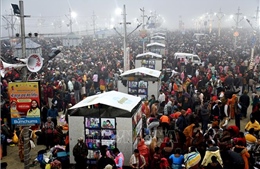 663 triệu người tham gia lễ hội Maha Kumbh Mela ở Ấn Độ